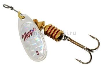 Блесна вращающаяся MEPPS Comet Rainbo №1, 3,5гр., цвет AG