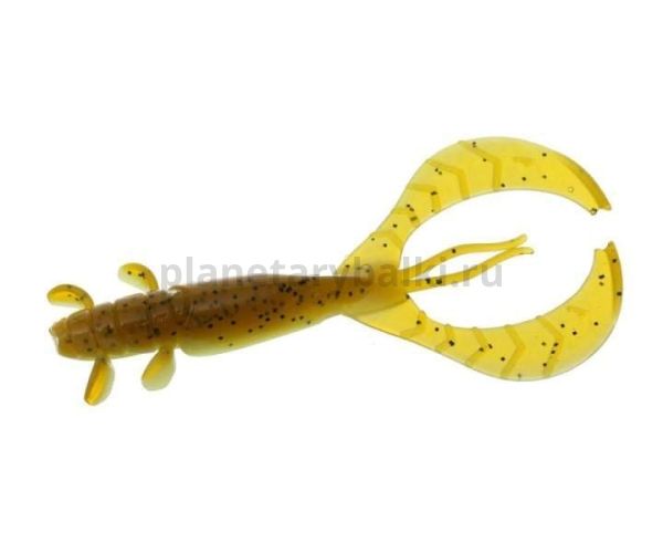 Рак FLAGMAN FL Craw 3,5" 8,8см, #2027 Green Pumpkin/Lime Chartreuse, 4шт.