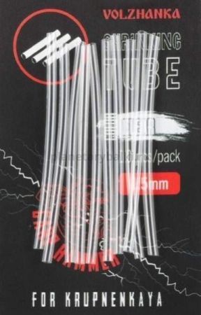 Трубки термоусадочные Volzhanka Shrinking Tube цвет Clear, 1,5мм, 10шт.