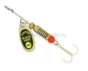 Блесна вращающаяся MEPPS Black Fury Chartreuse №00, 1,5гр., цвет OR