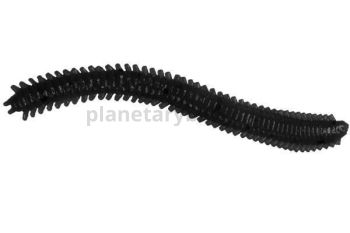 Приманка мягкая LureMax RAG WORM 3'' 7см, Black 006, 10шт.