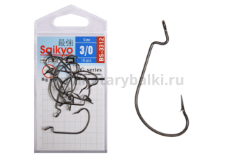 Крючки Saikyo BS-3312 BN №3/0, 10шт.