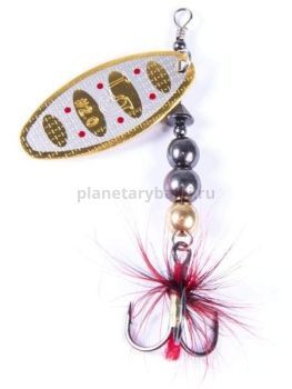 Блесна вращающаяся Lucky John SHELT BLADE №2, 9гр., цвет 002