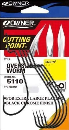 Крючок OWNER Oversize Hook BC №7/0, 5шт.