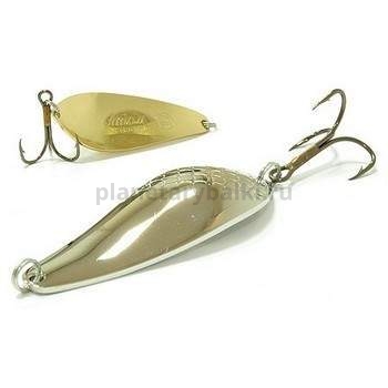 Блесна колеблющаяся Mister Cro АТОМ, 67мм, 18гр., цвет S/G