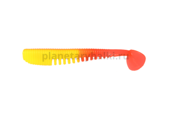 Виброхвост LureMax YOBBO 4'' 10см, Corn RT 04-054, 4шт.