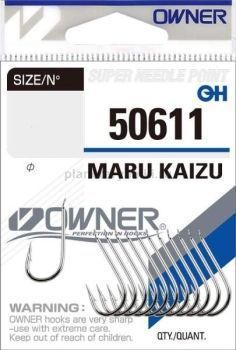 Крючки OWNER Maru Kaizu nickel №7, 13шт.