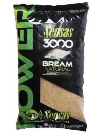 Прикормка Sensas 3000 POWER BREAM Natural 1кг