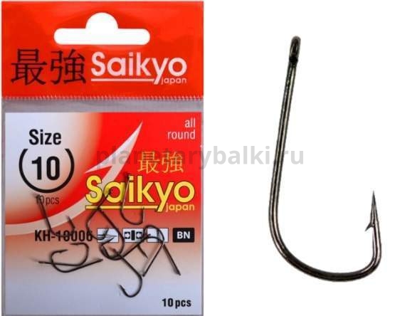 Крючки Saikyo Sode Ring BN KH-10006 №2, 10шт.