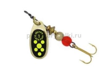 Блесна вращающаяся MEPPS Black Fury Chartreuse №1, 3,5гр., цвет OR