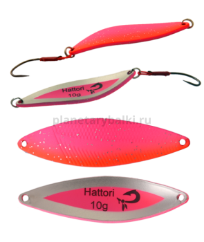 Блесна колеблющаяся LureMax Hattori 55мм, 10гр., цвет 131