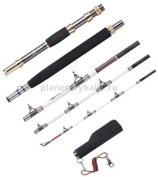 Удилище троллинговое WFT MISSION RED 2000 2.1м, тест 500-2000гр.