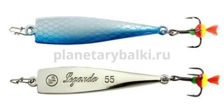 Блесна вертикальная ECOPRO Legenda 55мм, 6гр., цвет BUS