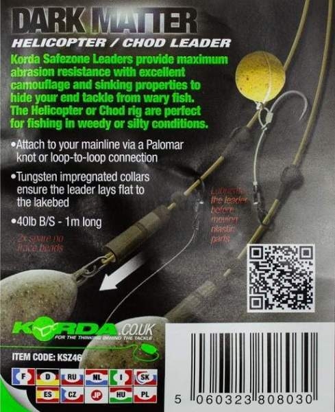 KORDA Монтаж готовый Dark Matter Leader Heli Gravel 40lb для рыбалки, KORDA Монтаж готовый Dark Matter Leader Heli Gravel 40lb отзывы, KORDA Монтаж готовый Dark Matter Leader Heli Gravel 40lb купить, KORDA Монтаж готовый Dark Matter Leader Heli Gravel 40lb купить в интернет магазине, KORDA Монтаж готовый Dark Matter Leader Heli Gravel 40lb выбрать, KORDA Монтаж готовый Dark Matter Leader Heli Gravel 40lb обзор, KORDA Монтаж готовый Dark Matter Leader Heli Gravel 40lb купить в розничном магазине