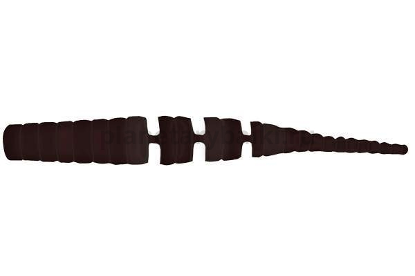 Приманка силиконовая LureMax STITCH STICK 2,5'' 6,25см, Black 006, 10шт.