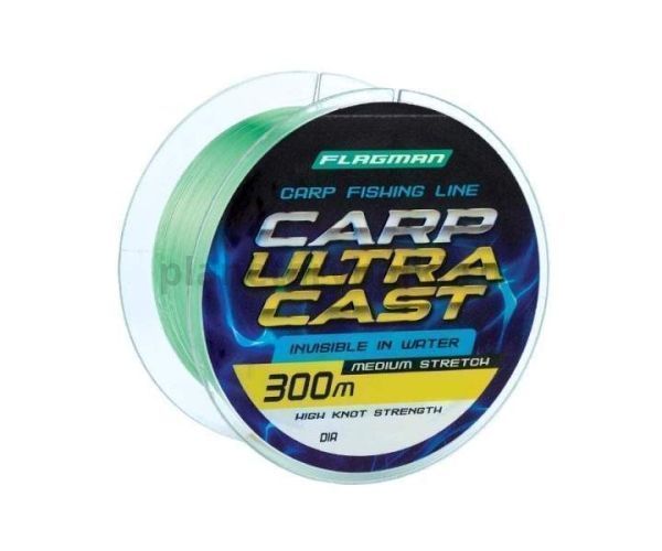 Леска FLAGMAN Carp Ultra Cast 300м, 0,25мм, 8,6кг