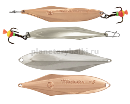 Блесна вертикальная ECOPRO Matador 45мм, 4гр., S/C