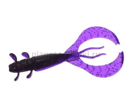 Рак FLAGMAN FL Craw 2,5" 12см, #105 Violet, 6шт.