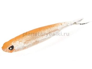 Виброхвост Lucky John 3D Series MAKORA SPLIT TAIL 4.0in 10см, цвет 007, 6шт.