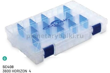 Коробка пластиковая COLMIC HORIZON-4, 27,5х18х4,3см