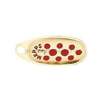 Блесна вращающаяся Mepps COMET PTS 00, 1,5гр., цвет Gold/Red dots