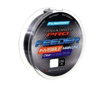 Монофильная леска FLAGMAN Squadron Pro Feeder Invisible Line 150м, 0,31мм, 7кг