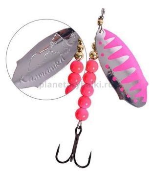 Блесна вращающаяся LureMax Kamchatka 23гр., цвет 017/Pk