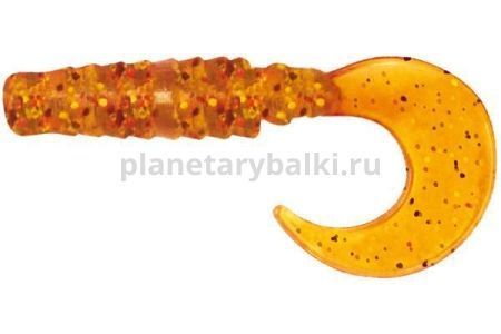 Твистер LureMax EBISU 2'' 4см, Teriyaki Oil 005, 10шт.
