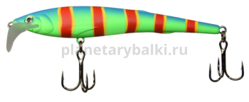 Воблер LureMax STINKA 110FMR 110мм, 12гр., 1-1,5м, цвет 087