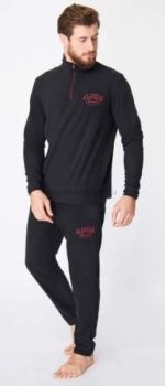 Кофта микрофлисовая Alaskan Kenai черный, размер XXXL