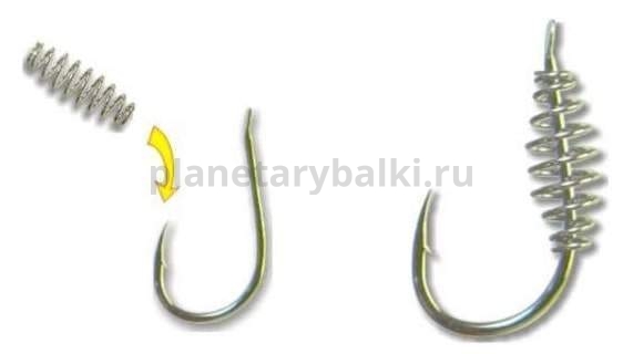 Пружинка на крючок Stonfo Hook Springs для хлебных насадок 14мм, 10шт.