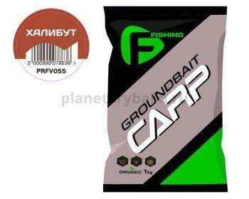 Прикормка для рыбы F-FISHING CARP Халибут 1кг (15)