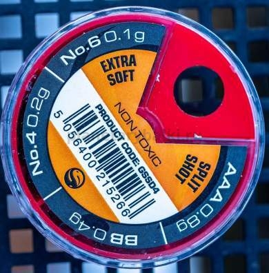Набор грузил GURU Compartment Non-Toxic 0.1/0.2/0.4/0.8 гр., 4 отделения