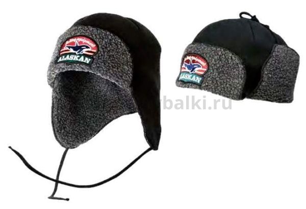 Шапка Alaskan флисовая, черная