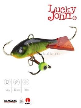 Балансир Lucky John BALTIC 5 с тройником 50мм, 22гр., 301RT блистер
