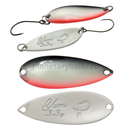 Блесна колеблющаяся LureMax Yumi 34мм, 3,3гр., цвет 105