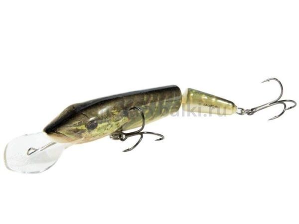 Воблер плавающий двухсоставной Salmo PIKE JDR 130мм, 24гр., 2-3м, цвет RPE