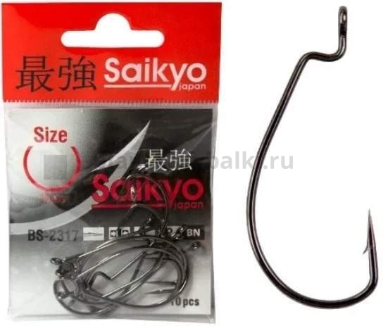 Крючки Saikyo BS-2317 BN №6/0, 5шт.