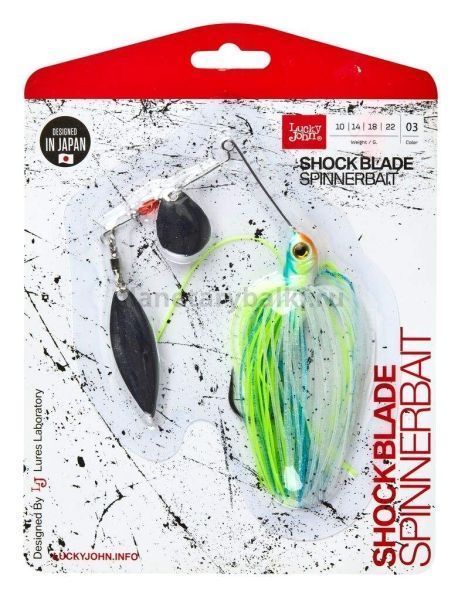 Спиннербейт Lucky John SHOCK BLADE 14гр., цвет 003 в блистере для рыбалки, Спиннербейт Lucky John SHOCK BLADE 14гр., цвет 003 в блистере отзывы, Спиннербейт Lucky John SHOCK BLADE 14гр., цвет 003 в блистере купить, Спиннербейт Lucky John SHOCK BLADE 14гр., цвет 003 в блистере купить в интернет магазине, Спиннербейт Lucky John SHOCK BLADE 14гр., цвет 003 в блистере выбрать, Спиннербейт Lucky John SHOCK BLADE 14гр., цвет 003 в блистере обзор, Спиннербейт Lucky John SHOCK BLADE 14гр., цвет 003 в блистере купить в розничном магазине