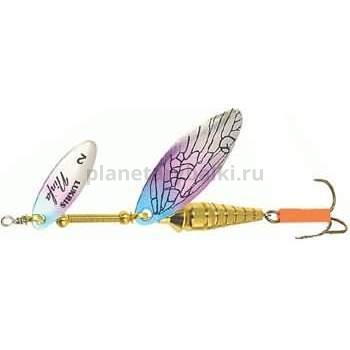 Блесна вращающаяся Lukris NINFA TANDEM №2, 12гр., цвет PVR "with-line"
