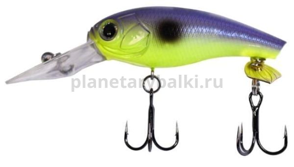 Воблер LureMax FLAT FIN 58F DR 58мм, 11гр., 1,5-2,3м, цвет 202