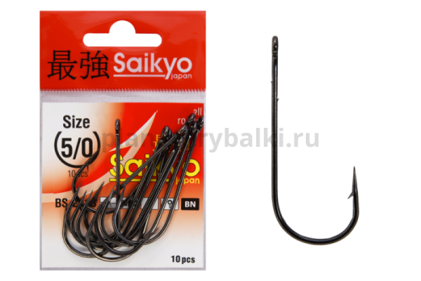 Крючки Saikyo BN BS-2313 №5/0, 10шт.
