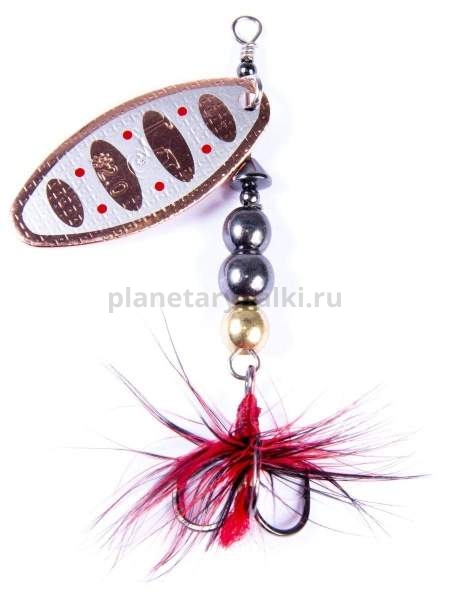 Блесна вращающаяся Lucky John SHELT BLADE №2, 9гр., цвет 007