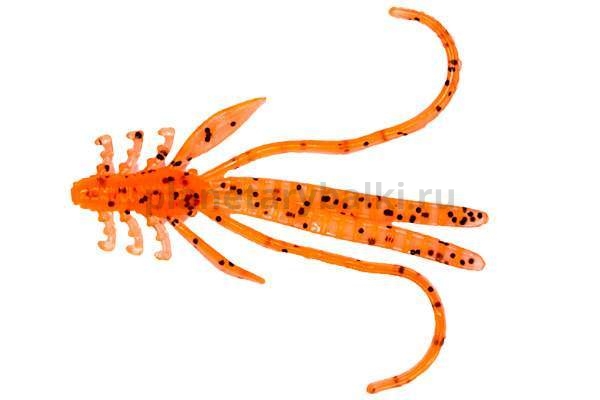 Приманка силиконовая LureMax KRAKEN 2,5'' 6см, Fire Carrot 008, 10шт.