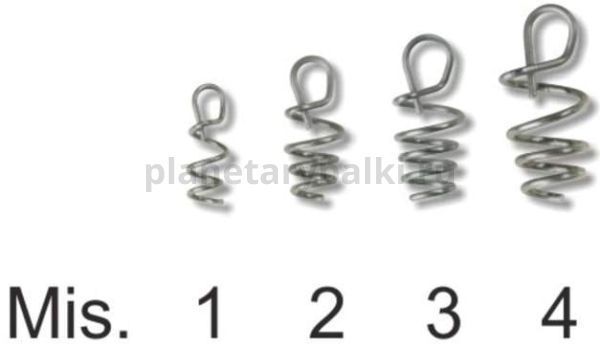 Пружинка крепления для силиконовых рыбок STONFO №2, 6шт.