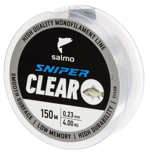 Леска монофильная Salmo Sniper Clear 150м, 0,23мм, 4кг для рыбалки, Леска монофильная Salmo Sniper Clear 150м, 0,23мм, 4кг отзывы, Леска монофильная Salmo Sniper Clear 150м, 0,23мм, 4кг купить, Леска монофильная Salmo Sniper Clear 150м, 0,23мм, 4кг купить в интернет магазине, Леска монофильная Salmo Sniper Clear 150м, 0,23мм, 4кг выбрать, Леска монофильная Salmo Sniper Clear 150м, 0,23мм, 4кг обзор, Леска монофильная Salmo Sniper Clear 150м, 0,23мм, 4кг купить в розничном магазине