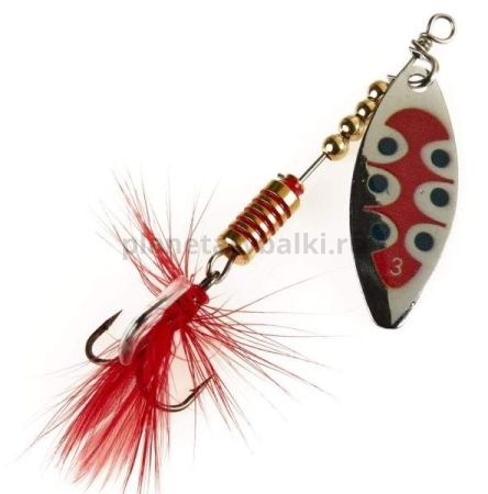 Блесна вращающаяся Lucky John SPIN X LONG №3, 6гр., цвет SX1