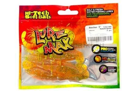 Виброхвост LureMax BUTCHER 3'' 7,5см, Tomato Green 014, 7шт. для рыбалки, Виброхвост LureMax BUTCHER 3'' 7,5см, Tomato Green 014, 7шт. отзывы, Виброхвост LureMax BUTCHER 3'' 7,5см, Tomato Green 014, 7шт. купить, Виброхвост LureMax BUTCHER 3'' 7,5см, Tomato Green 014, 7шт. купить в интернет магазине, Виброхвост LureMax BUTCHER 3'' 7,5см, Tomato Green 014, 7шт. выбрать, Виброхвост LureMax BUTCHER 3'' 7,5см, Tomato Green 014, 7шт. обзор, Виброхвост LureMax BUTCHER 3'' 7,5см, Tomato Green 014, 7шт. купить в розничном магазине