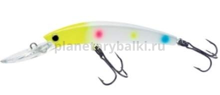 Воблер Yo-Zuri Crystal Minnow DD Walleye 130F, 130мм, 24гр., до 4м, цвет WB