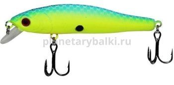 Воблер плавающий LureMax JET MINNOW 70SF 70мм, 6гр., 0,4-0,8м, цвет 015